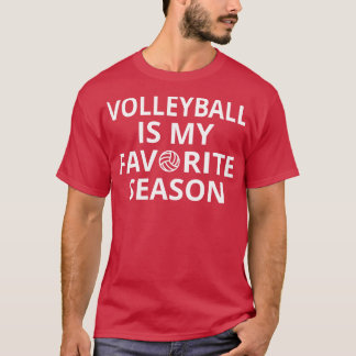 T-shirt Le volleyball est ma saison préférée II