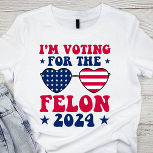 T-shirt Le vote du patriotique Felon