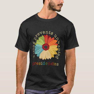 T-shirt Le vote empêche les présidences indésirables 2