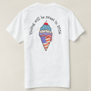 T-shirt Le vote est si délicieux