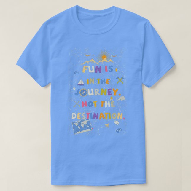 T-shirt Le voyage (Design devant)