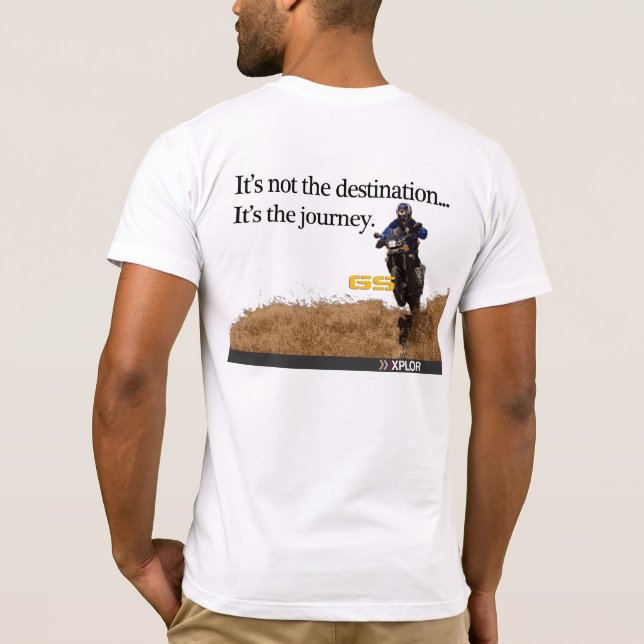 T-shirt Le voyage (Dos)