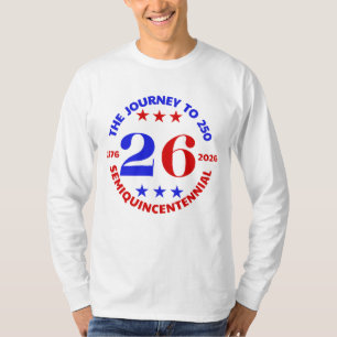 T-SHIRT LE VOYAGE À 250 : SEMIQUINCENTENNIAL