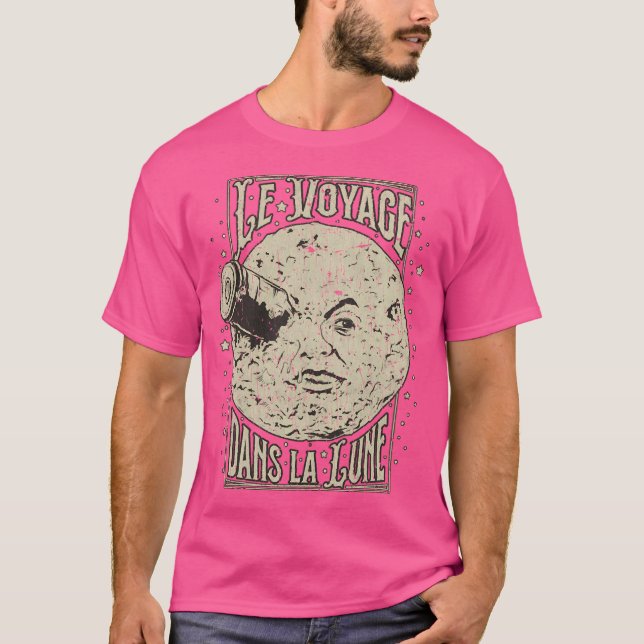 T-shirt Le Voyage Dans La Lune 1902 (Devant)