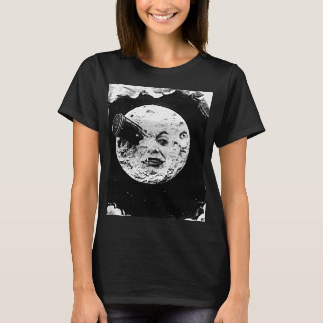 T-shirt Le voyage dans la lune Georges Méliès (Devant)