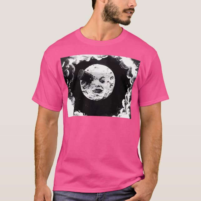 T-shirt Le Voyage De George Melies Sur La Lune - Le Voyage (Devant)