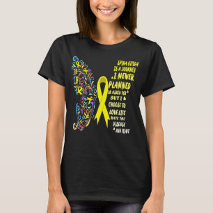 T-shirt le voyage de spina bifida vie combat