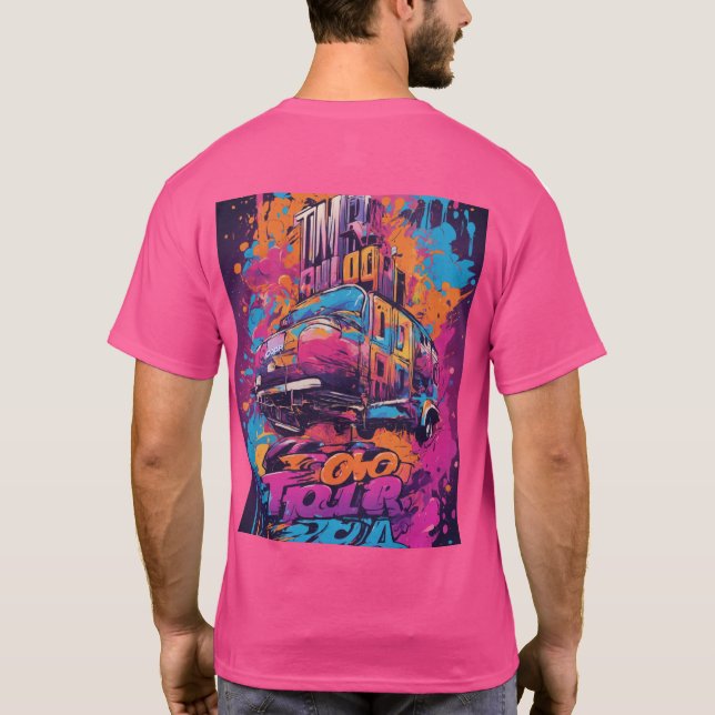 T-shirt Le voyage de Tim et Log (Dos)