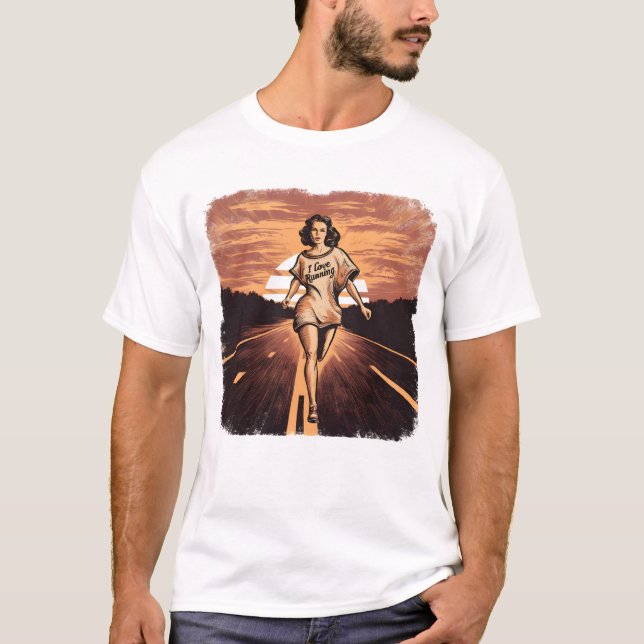 T-shirt Le voyage des femmes du sprint (Devant)