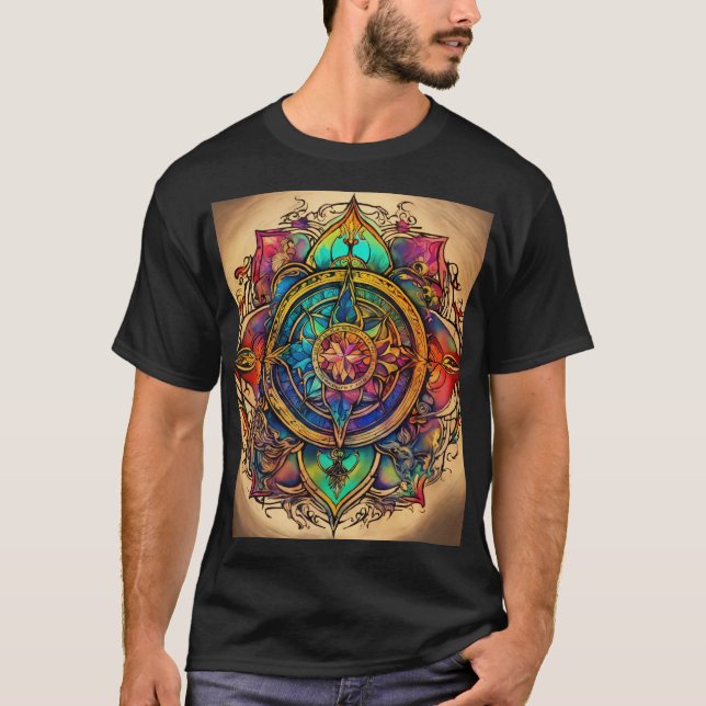T-shirt Le voyage du héros" (Devant)