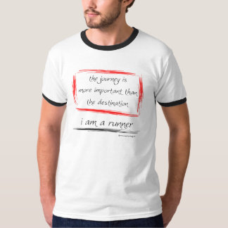 T-shirt le voyage est plus important que la destination