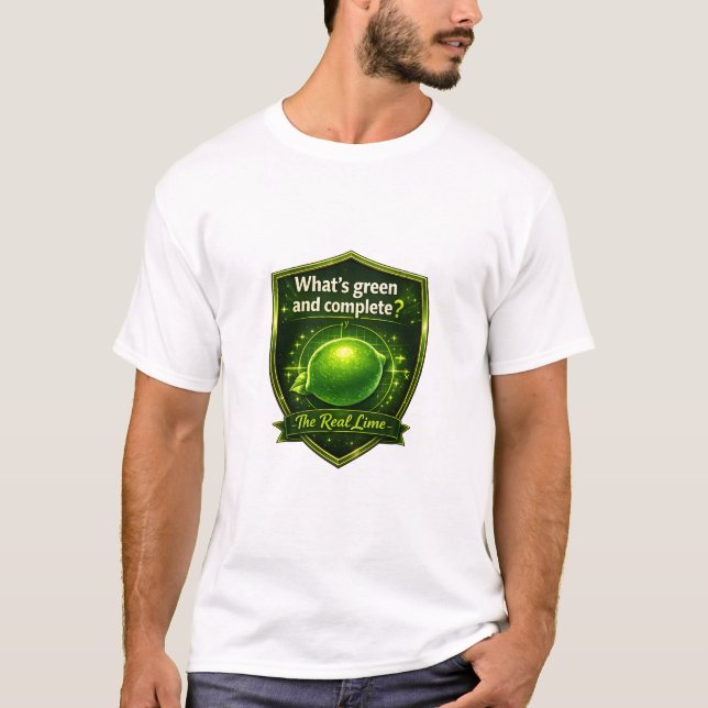 T-shirt Le Vrai Citron Vert (Devant)