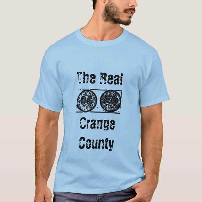 T-shirt Le vrai Comté d'Orange (Devant)