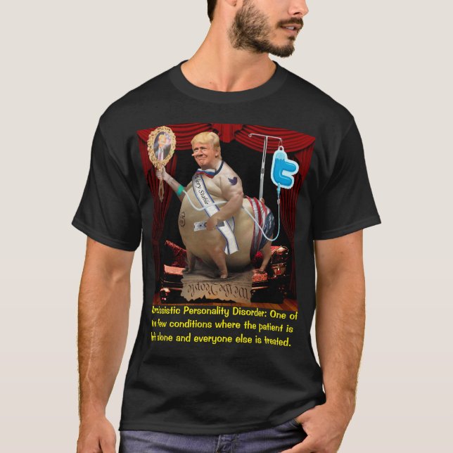 T-shirt Le vrai Donald Trump (Devant)