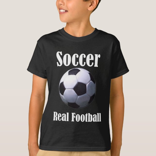 T-shirt Le vrai football du football (Devant)