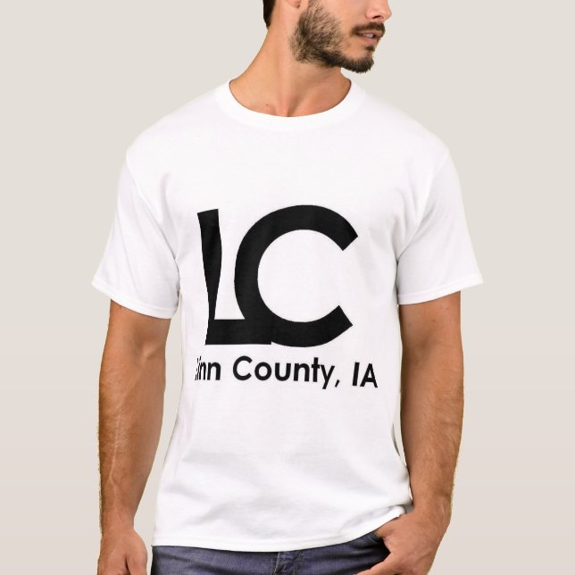 T-shirt Le vrai LC (Devant)
