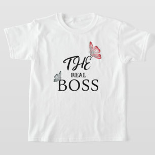 T-shirt Le vrai patron