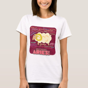 T-shirt Le vrai profil d'astrologie de Real Aries