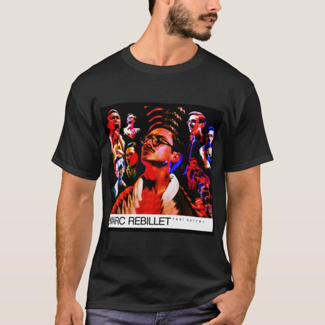 T-shirt Le vrai rebillet de marc d'art (Devant)