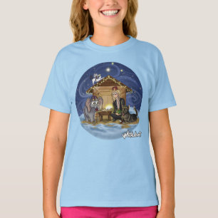 T-shirt Le vrai sens de la Fille de Noël de Metalphant Wil