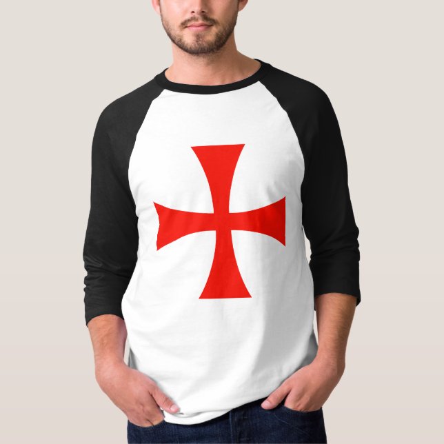 T-shirt Le vrai templar (Devant)