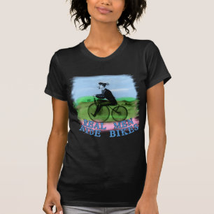 T-shirt Le vrai tour d'hommes fait du vélo des produits