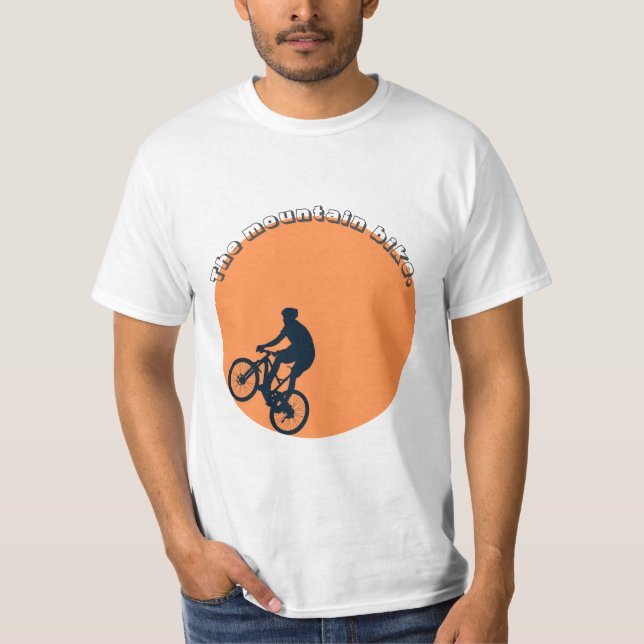 T-shirt Le VTT. (Devant)