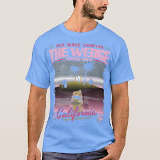 T-SHIRT LE WEDGE NEWPORT BEACH CALIFORNIE
