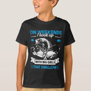 T-shirt Le week-end je couche avec des grosses filles qui