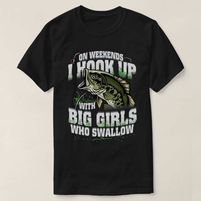 T-shirt Le Week-End, J'Envie De Grandes Filles Qui Swallow (Design devant)