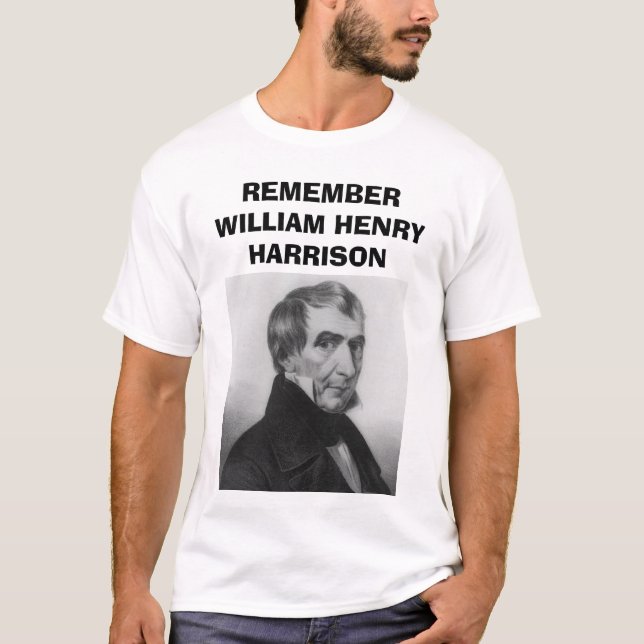 T-shirt le whharrison, SE RAPPELLENT WILLIAM HENRY (Devant)