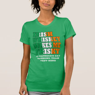 T-shirt Le whiskey irlandais me rend vif