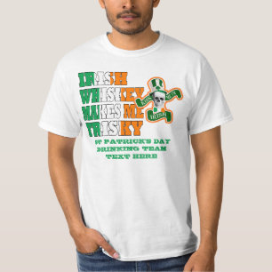 T-shirt Le whisky irlandais me rend frisquet