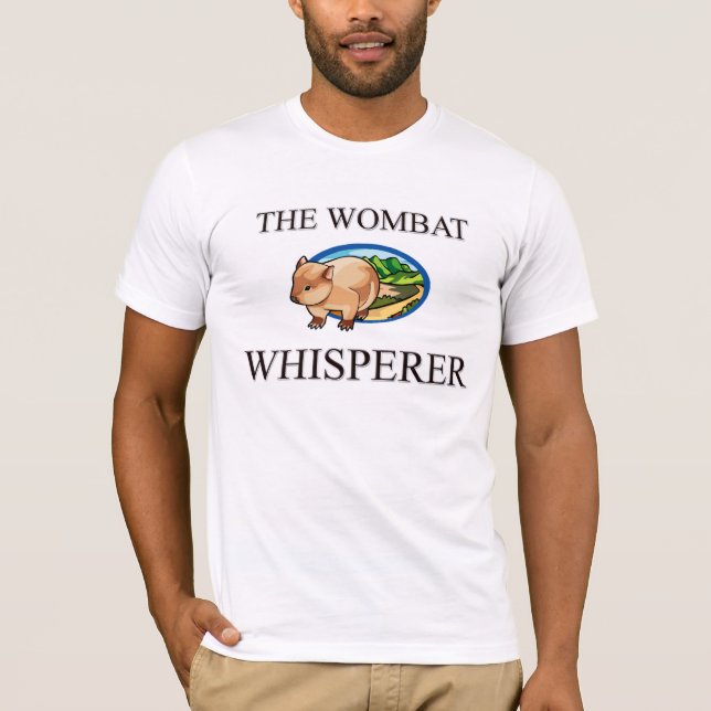 T-shirt Le Whisperer de wombat (Devant)