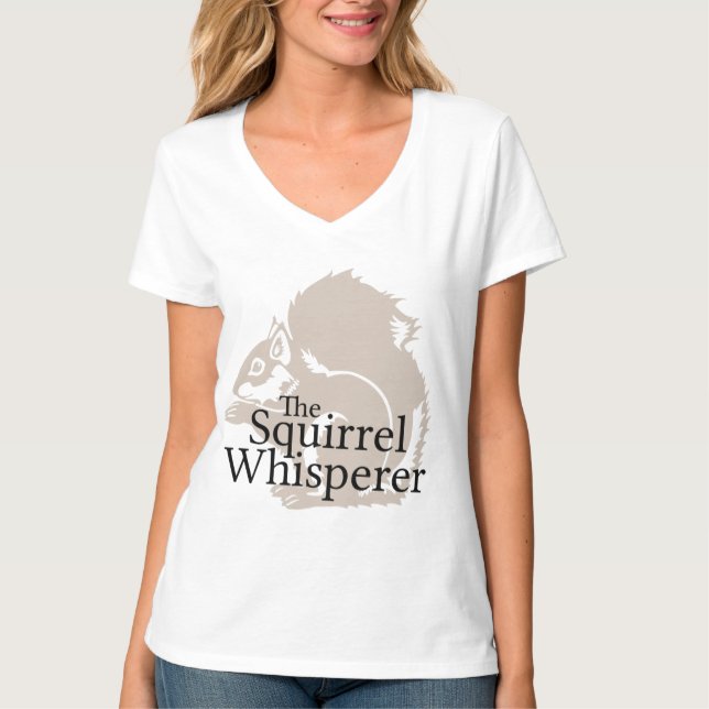 T-shirt Le Whisperer d'écureuil (Devant)