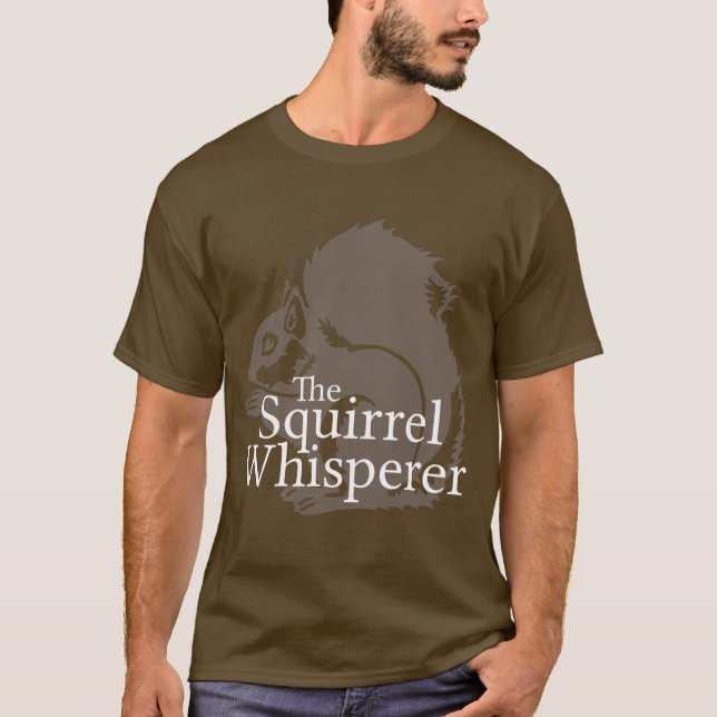 T-shirt Le Whisperer d'écureuil (Devant)