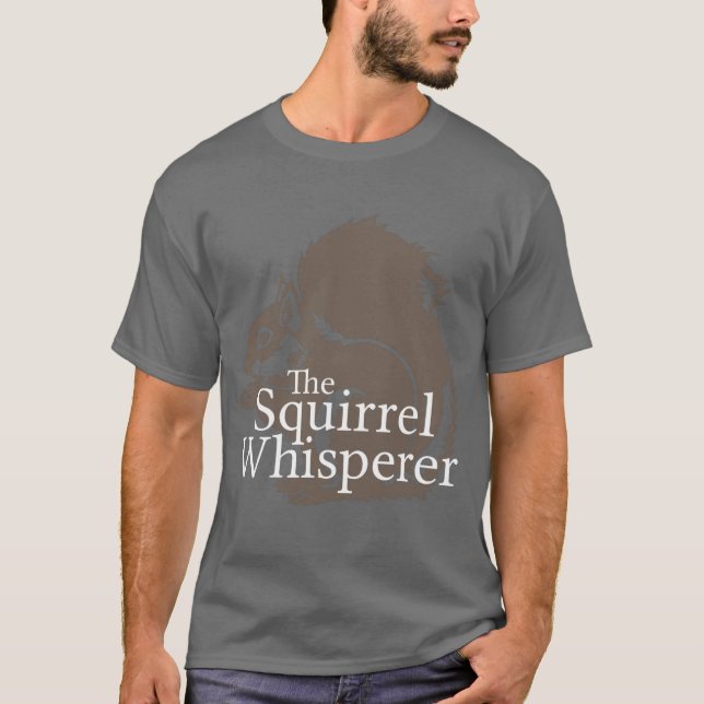 T-shirt Le Whisperer d'écureuil (Devant)