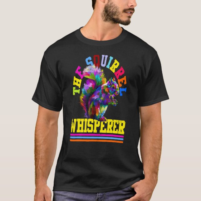 T-shirt Le Whisperer d'écureuil (Devant)