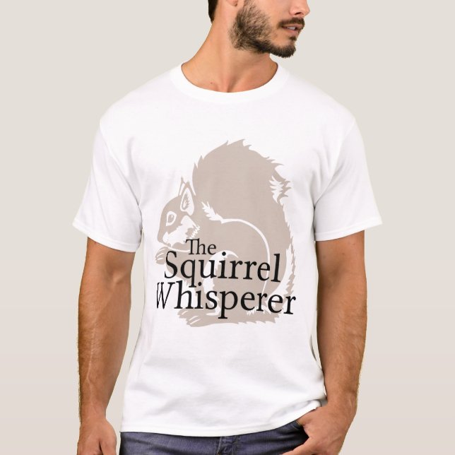 T-shirt Le Whisperer d'écureuil (Devant)