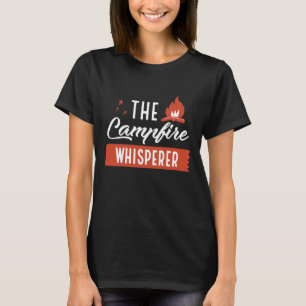 T-shirt Le Whisperer du feu de camp