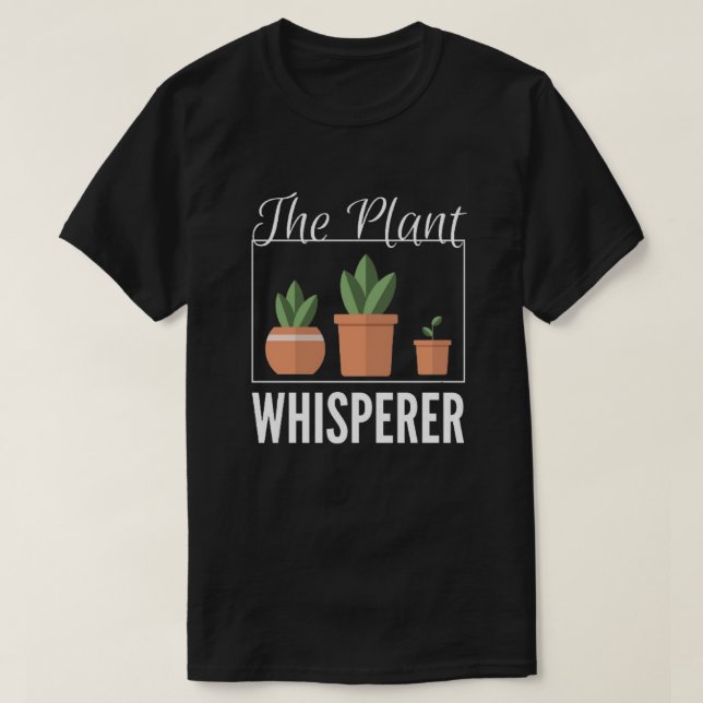 T-shirt Le Whisperer Plante (Design devant)