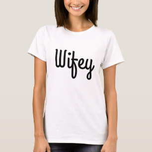 T-shirt Le WIFEY Bella des femmes+Dessus de cercle de