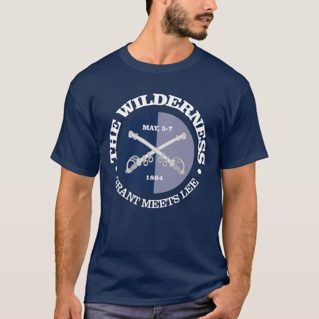 T-shirt Le Wilderness (B&G) (Devant)