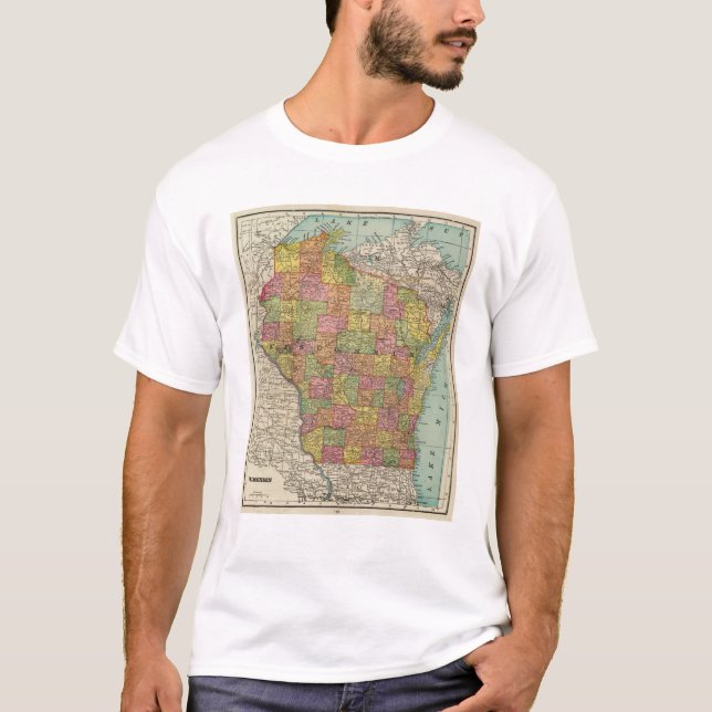 T-shirt Le Wisconsin 2 (Devant)