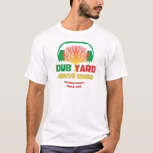 T-shirt Le yard de copie enracine la musique