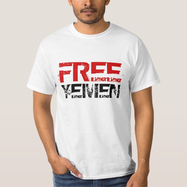 T-SHIRT LE YÉMEN LIBRE (Devant)