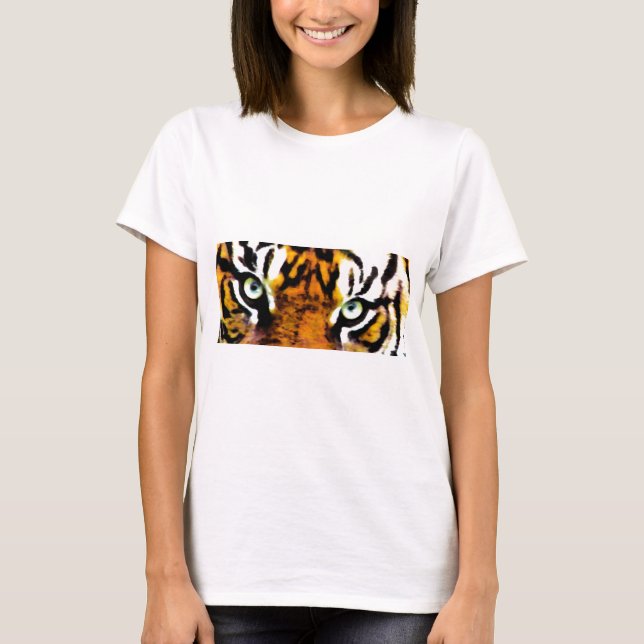 T-SHIRT LE YEUX DE TIGER (Devant)