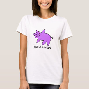 T-shirt Le yoga est une affaire de grande ampleur - Funny 