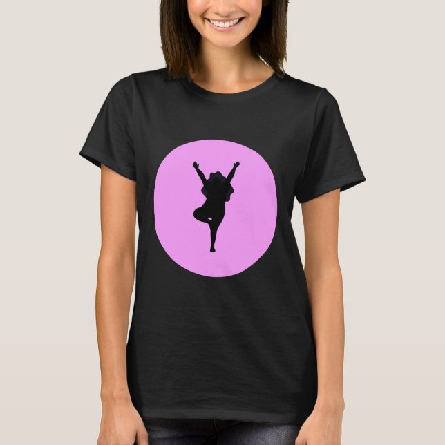 T-shirt Le Yoga Poses Corps Positif (Devant)