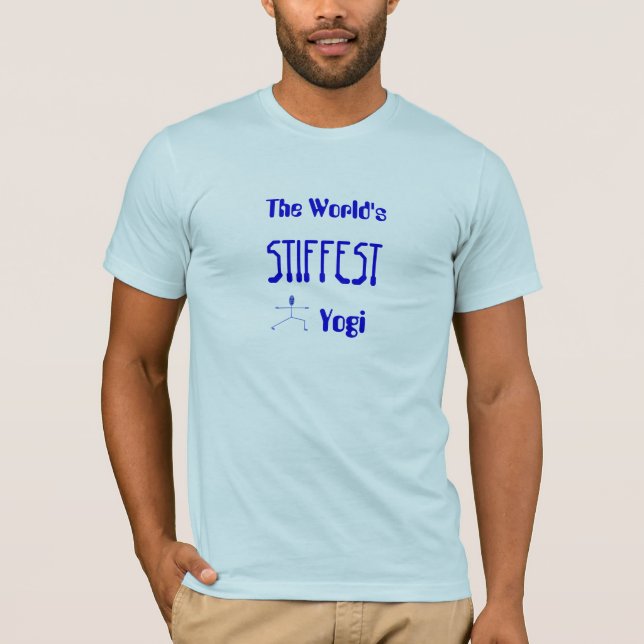 T-shirt Le Yogi le plus trempé du monde (Devant)